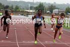 Womens heptathlon 100 metres hurdles, EAP International Cominted Events, Hexham. Photo: David T. Hewitson/Sports for All Pics